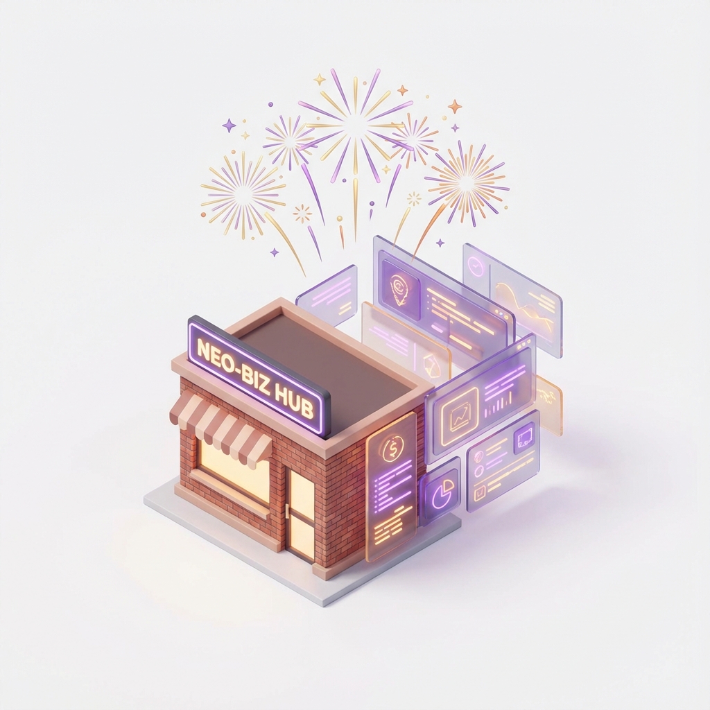 Digital Leap Illustration